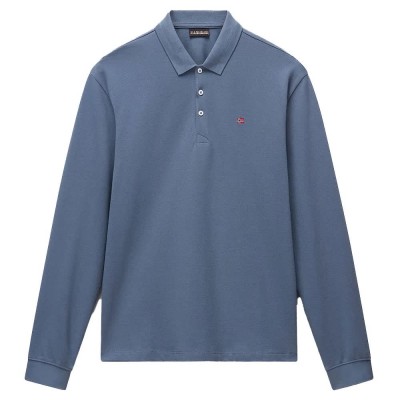 мъжки,блузи,с,яка,napapijri,ealis,long,sleeve,polo,blue,(stormy,weat)