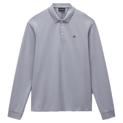 мъжки,блузи,с,яка,napapijri,ealis,long,sleeve,polo,ultimate,gr,(grey)