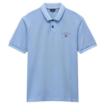 мъжки,блузи,с,яка,napapijri,elbas,short,sleeve,polo,soft,chamber,(blue)