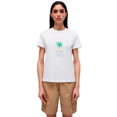 тениска,дамски,тениски,napapijri,fete,short,sleeve,t,shirt,white,heron,(white)