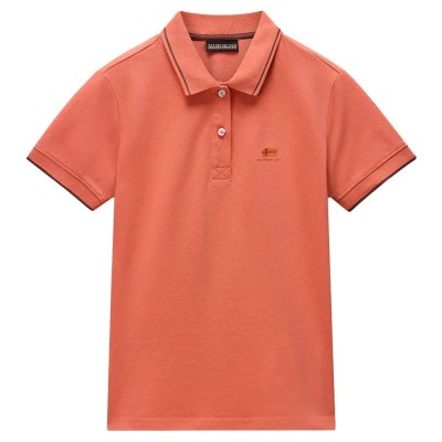 дамски,блузи,с,яка,napapijri,nina,short,sleeve,polo,langoustino,(orange)