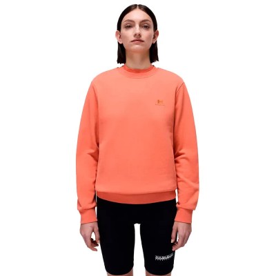 блуза,дамски,блузи,napapijri,nina,sweatshirt,langoustino,(orange)