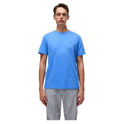 тениска,мъжки,тениски,napapijri,salis,summer,short,sleeve,t,shirt,ultramarine,(blue)