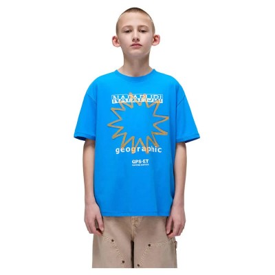тениска,детски,тениски,napapijri,sella,short,sleeve,t,shirt,french,blue,(blue)