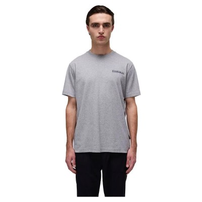 тениска,мъжки,тениски,napapijri,sovana,short,sleeve,t,shirt,med,grey,mel,(grey)