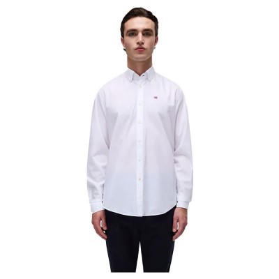 риза,с,дълъг,ръкав,мъжки,ризи,napapijri,terra,long,sleeve,shirt,white