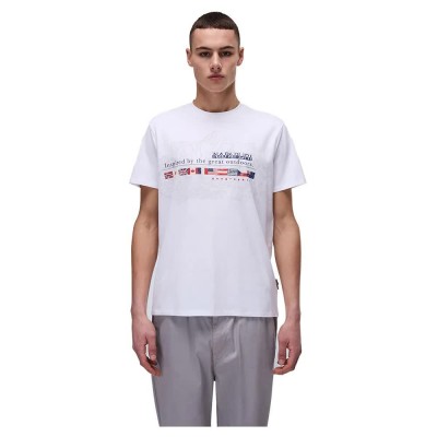 тениска,мъжки,тениски,napapijri,turin,short,sleeve,t,shirt,white,(bright,white)