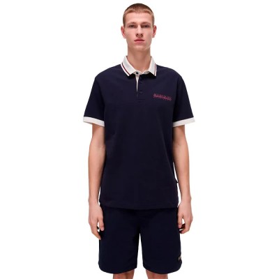 мъжки,блузи,с,яка,napapijri,zeri,short,sleeve,polo,blue,(blue,marine)