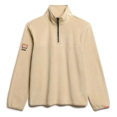 блуза,мъжки,пуловери,superdry,active,half,zip,sweatshirt,oatmeal,beige,(beige)