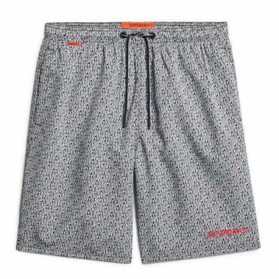 бански,гащета,мъжки,бански,костюми,superdry,aop,16´´,swimming,shorts,grey