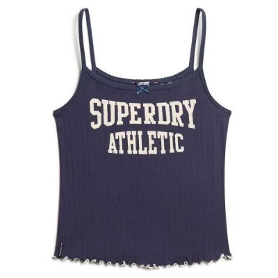 тениска,дамски,тениски,superdry,ath,ess,graphic,pointele,sleeveless,t,shirt,blue,(richest,navy)