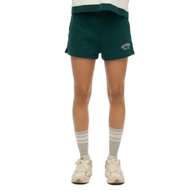 къси,панталони,дамски,панталони,superdry,athletic,ess,graphic,shorts,dark,pine,green,(green)