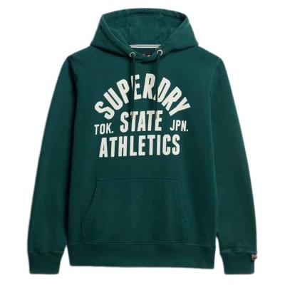 суичър,мъжки,пуловери,superdry,athletic,ess,hoodie,dark,pine,green,(green)