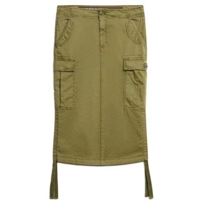 пола,дамски,поли,и,рокли,superdry,cargo,midi,skirt,green,(burnt,olive)