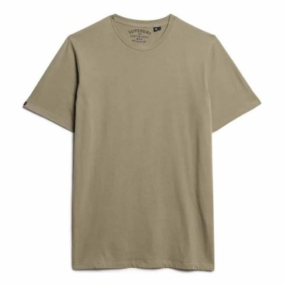 тениска,мъжки,тениски,superdry,classic,essential,short,sleeve,t,shirt,light,khaki,green,(green)