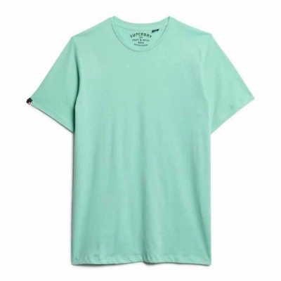 тениска,мъжки,тениски,superdry,classic,essential,short,sleeve,t,shirt,spearmint,light,green,(green)