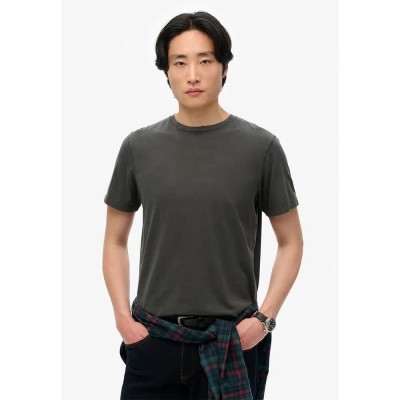 тениска,мъжки,тениски,superdry,classic,essential,short,sleeve,t,shirt,washed,jet,black,(grey)