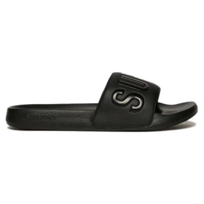 мъжки,джапанки,и,чехли,superdry,core,graphic,slides,black