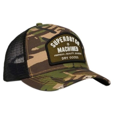 шапка,всички,шапки,superdry,dirt,road,trucker,cap,green,(army,camo)