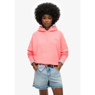 суичър,дамски,блузи,superdry,essential,logo,gd,hoodie,pink