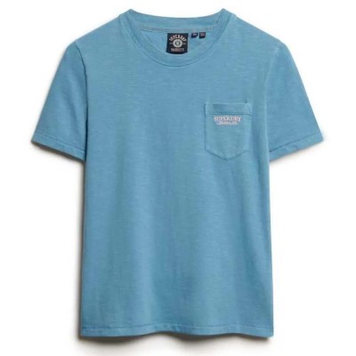 тениска,дамски,тениски,superdry,essential,logo,gd,pocket,short,sleeve,t,shirt,copen,blue,(blue)