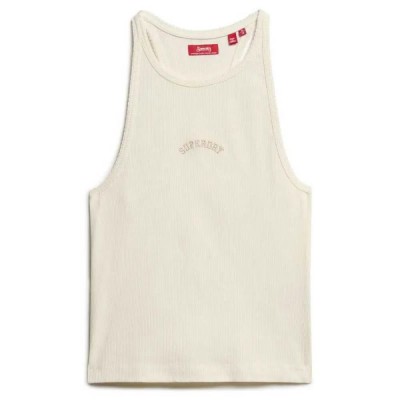 тениска,дамски,тениски,superdry,essential,logo,racer,sleeveless,t,shirt,beige,(desert,bone,off,white)