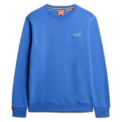 блуза,мъжки,пуловери,superdry,essential,logo,sweatshirt,chambray,blue,(blue)
