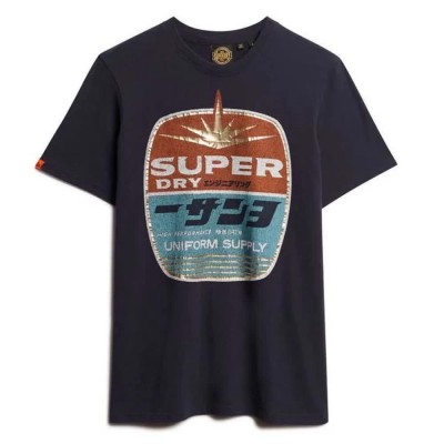 тениска,мъжки,тениски,superdry,gasoline,graphic,relaxed,short,sleeve,t,shirt,truest,navy,(black)