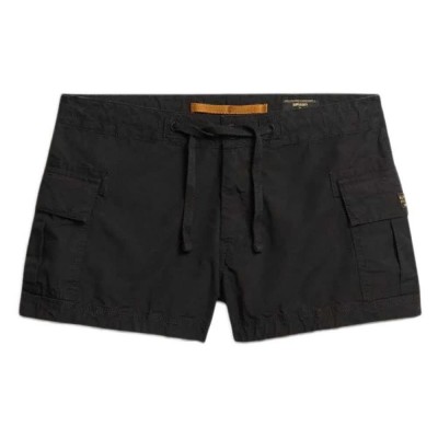 къси,панталони,дамски,панталони,superdry,hot,cargo,shorts,black,(black)