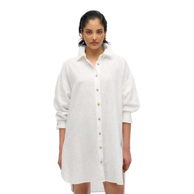 риза,с,дълъг,ръкав,дамски,блузи,дамски,ризи,superdry,ibiza,longline,beach,long,sleeve,shirt,optic,(white)