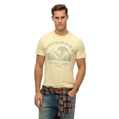 тениска,мъжки,тениски,superdry,lo,fi,outdoor,mono,relaxed,short,sleeve,t,shirt,yellow,(laguna,yellow,marl)