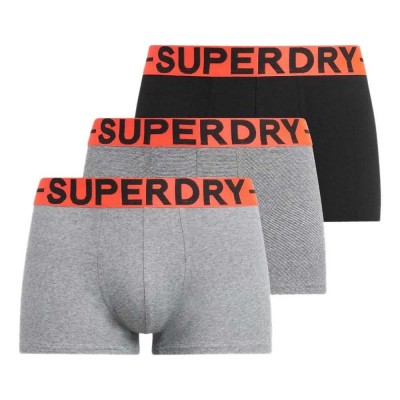 боксерки,мъжко,бельо,superdry,m3110450b,trunk,boxers,3,units,black,grey,(ath,grey,feeder,blk,stripe,blk)
