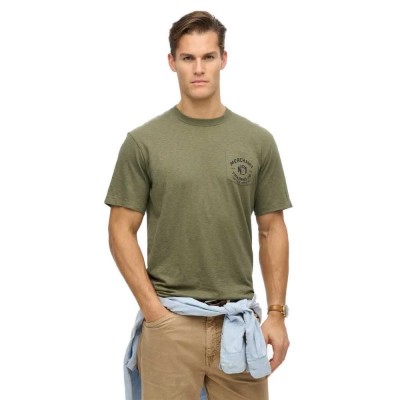 тениска,мъжки,тениски,superdry,merchant,graphic,short,sleeve,t,shirt,dusty,olive,green,(green)