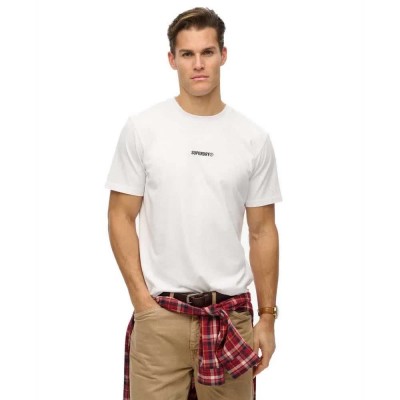 тениска,мъжки,тениски,superdry,micro,logo,short,sleeve,t,shirt,white,(bone,white)