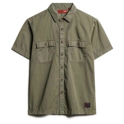 риза,с,къс,ръкав,мъжки,ризи,superdry,military,short,sleeve,shirt,tornado,green,(green)