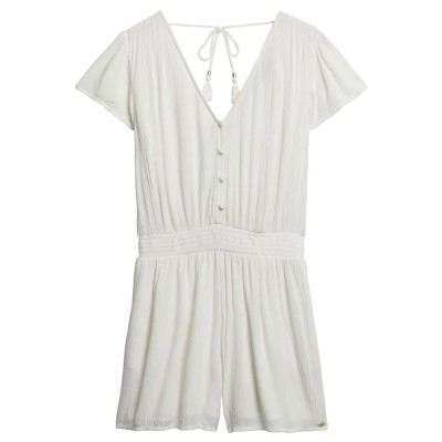дамски,гащеризони,superdry,printed,romper,white,(off,white)