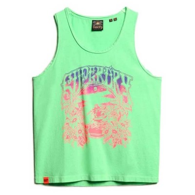 тениска,дамски,тениски,superdry,psych,surf,graphic,racer,sleeveless,t,shirt,neo,mint,green,(green)