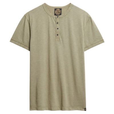 тениска,мъжки,тениски,superdry,slub,grandad,short,sleeve,t,shirt,green,(light,khaki,green)