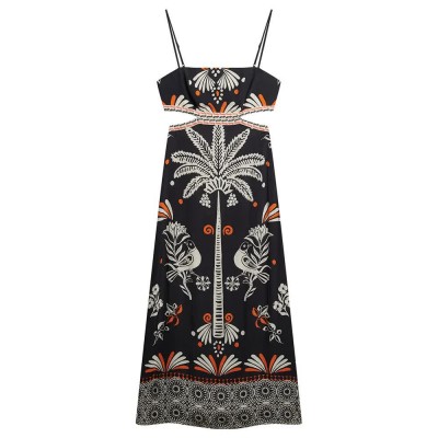 рокля,дамски,поли,и,рокли,superdry,statement,cut,out,long,dress,black