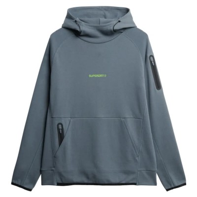 суичър,мъжки,пуловери,superdry,tech,logo,hoodie,stormy,weather,blue,(blue)
