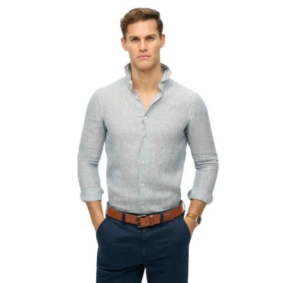 риза,с,дълъг,ръкав,мъжки,ризи,superdry,vacation,linen,long,sleeve,shirt,ticking,stripe,navy,(grey)