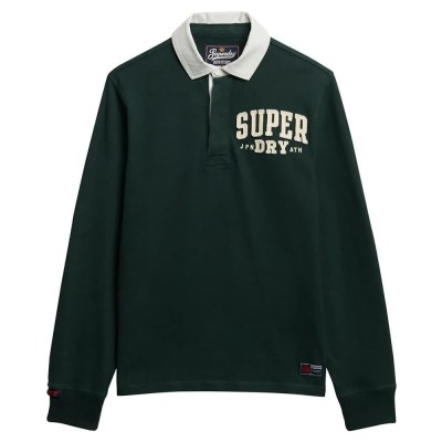 мъжки,блузи,с,яка,superdry,vintage,athletic,rugby,long,sleeve,polo,academy,green,(green)