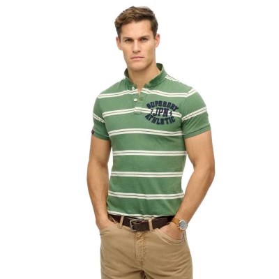 мъжки,блузи,с,яка,superdry,vintage,athletic,short,sleeve,polo,green,(green,stripe)