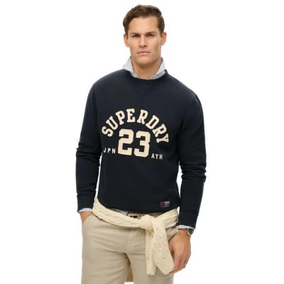 блуза,мъжки,пуловери,superdry,vintage,athletic,sweatshirt,blue,(eclipse,navy)