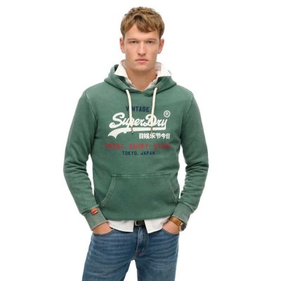 суичър,мъжки,пуловери,superdry,vl,cali,relaxed,hoodie,international,pine,(green)