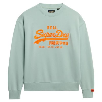 блуза,дамски,блузи,superdry,vl,neon,loose,sweatshirt,grey
