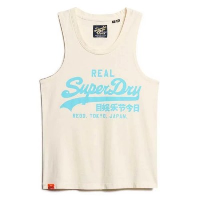тениска,дамски,тениски,superdry,vl,neon,scoop,sleeveless,t,shirt,off,white,(beige)