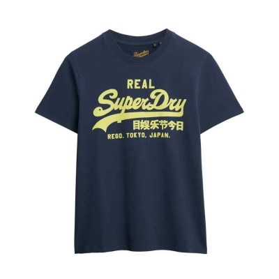 тениска,дамски,тениски,superdry,vl,neon,slim,short,sleeve,t,shirt,eclipse,navy,(blue)