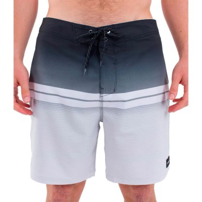 бански,гащета,мъжки,бански,костюми,hurley,phantom,eco,classic,18´´,swimming,shorts,black,(grey)