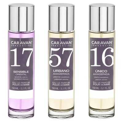 мъжки,парфюми,caravan,nº16,nº17,nº57,150ml,parfum,3,units,golden